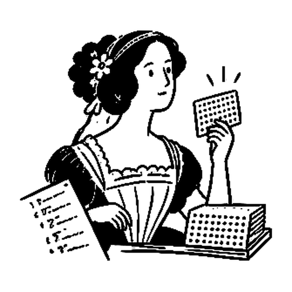 Illustration of Ada Lovelace